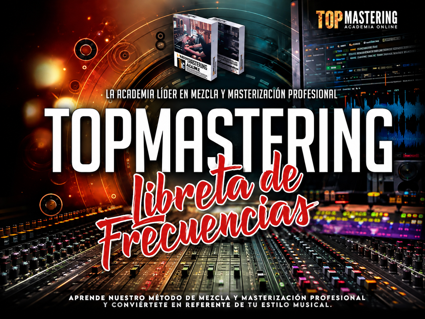 Libreta de Frecuencias para cada Sonido de la Mezcla de Top Mastering